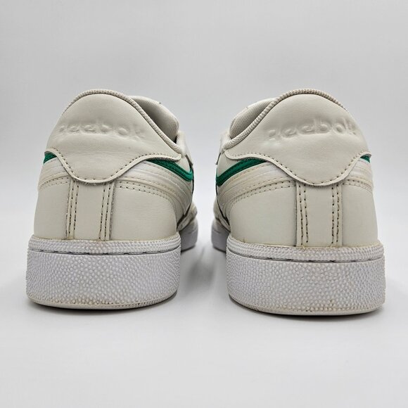 Reebok Women's Club C 85 Tennis Sneakers White Green Leather FV1995 Size 9.5 - Picture 5 of 13